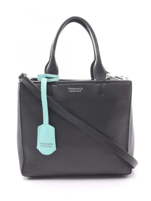 Tiffany & Co. Pre-Owned 2021-2025 Micro Pebbled Calfskin satchel