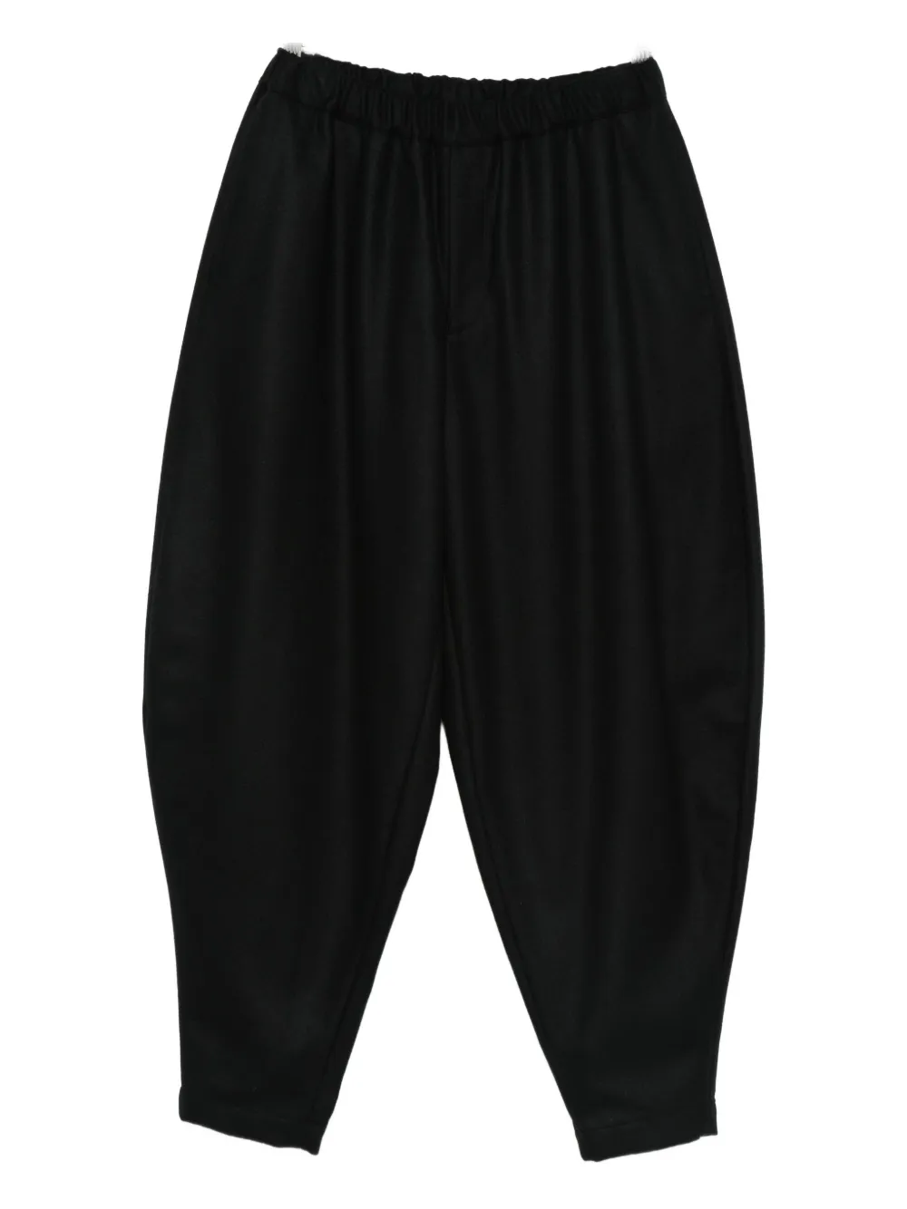Black Comme Des Garçons wool trousers - ブラック Black Comme Des Garçons wool trousers - ブラック