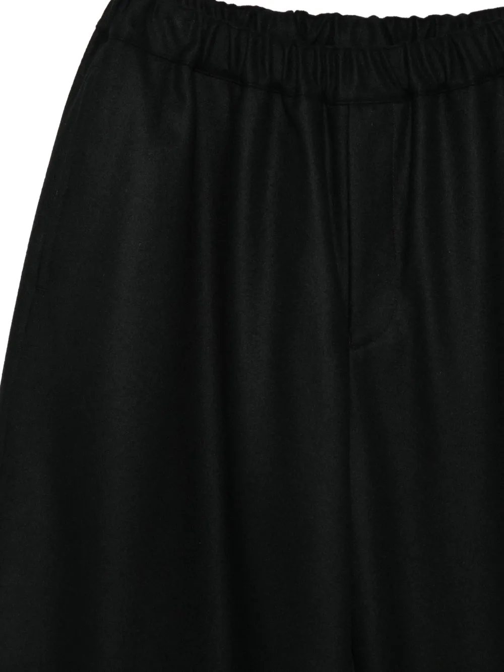  Black Comme Des Garçons Wool Trousers 