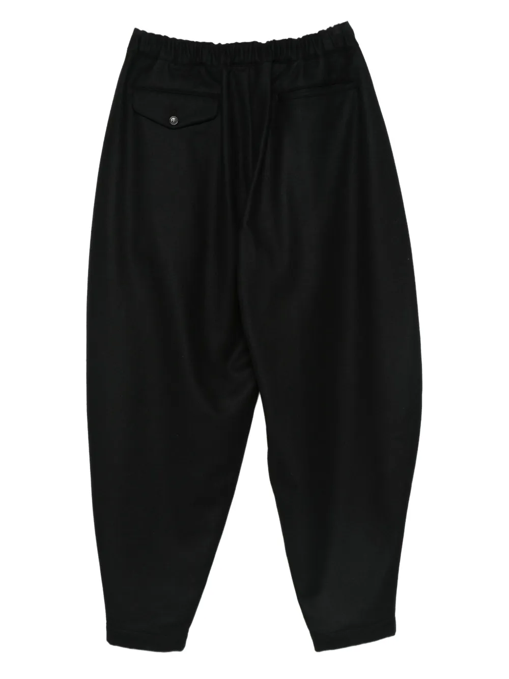 Black Comme Des Garçons wool trousers - Zwart