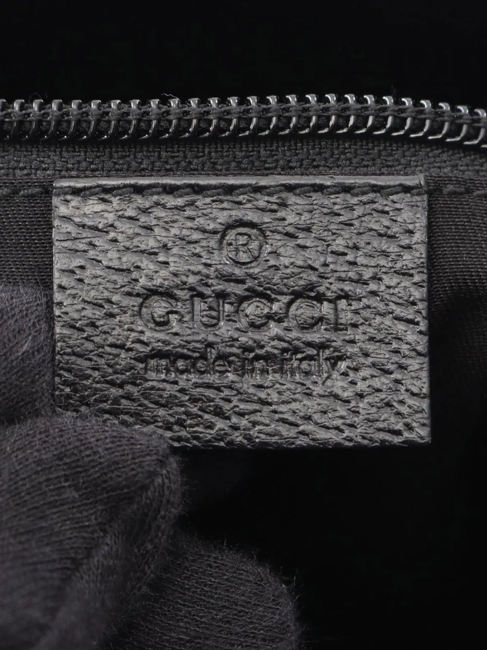 Pre-owned Gucci 2000-2015 Gg Canvas Crossbody Bag In Black