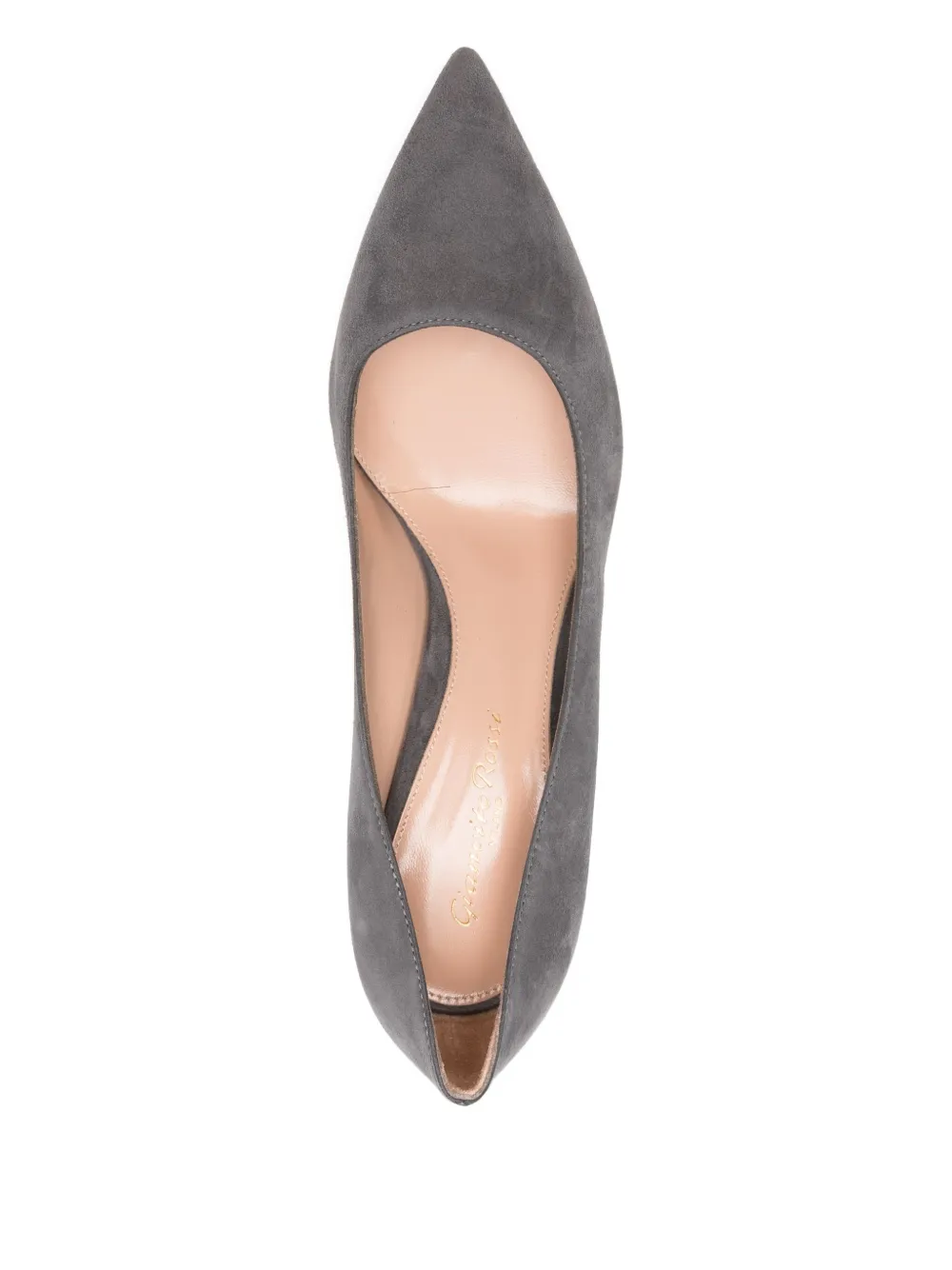 Gianvito Rossi 70mm Gianvito suede pumps Grey