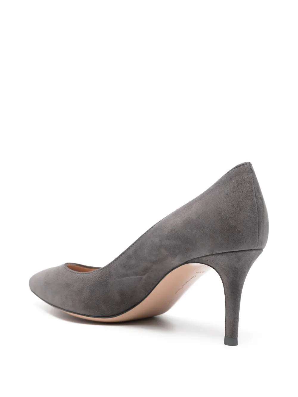 Gianvito Rossi 70mm Gianvito suede pumps Grey