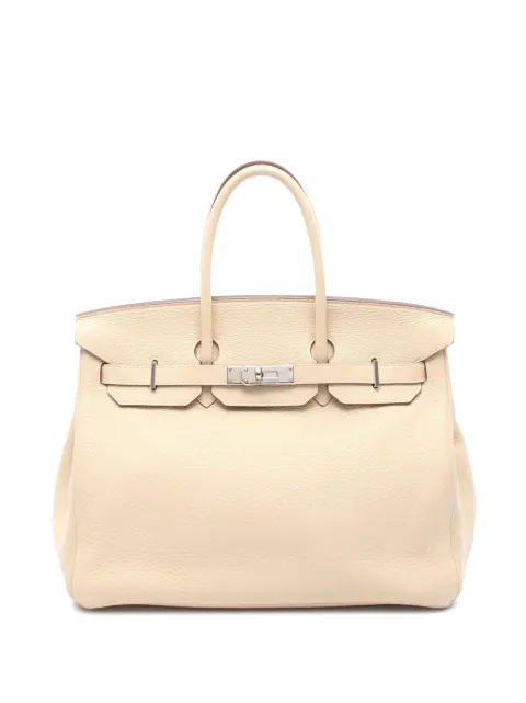 Hermès Pre-Owned 2008 Clemence Birkin Retourne 35 handbag