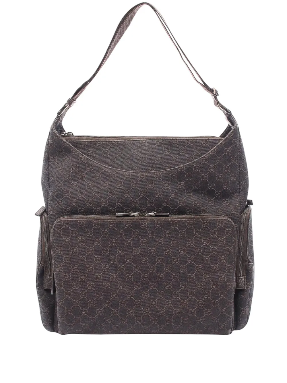 Gucci Pre-Owned 2000-2015 GG Canvas crossbody bag - ブラウン Gucci Pre-Owned 2000-2015 GG Canvas crossbody bag - ブラウン