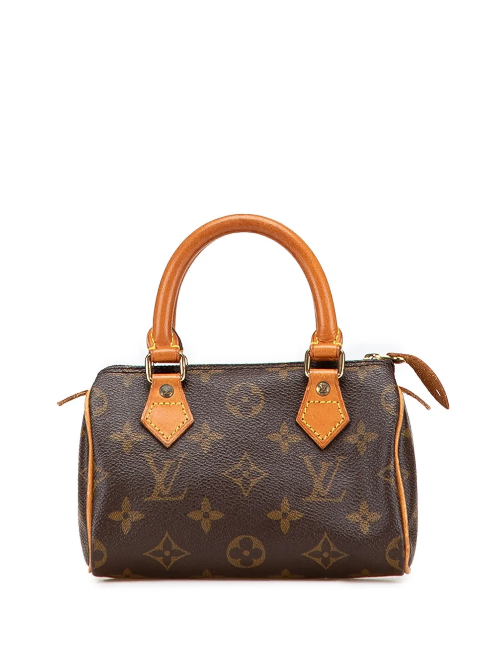 Louis Vuitton Pre-Owned 1995 Monogram Mini Speedy HL satchel - ブラウン Louis Vuitton Pre-Owned 1995 Monogram Mini Speedy HL satchel - ブラウン