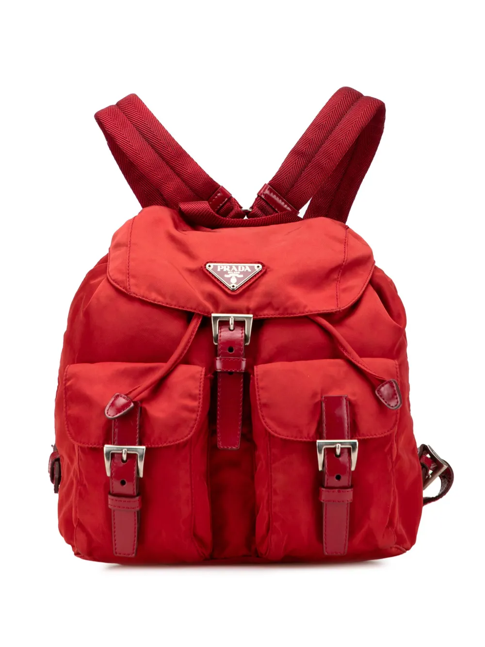 Prada Pre-Owned 2000-2013 Tessuto backpack - レッド Prada Pre-Owned 2000-2013 Tessuto backpack - レッド