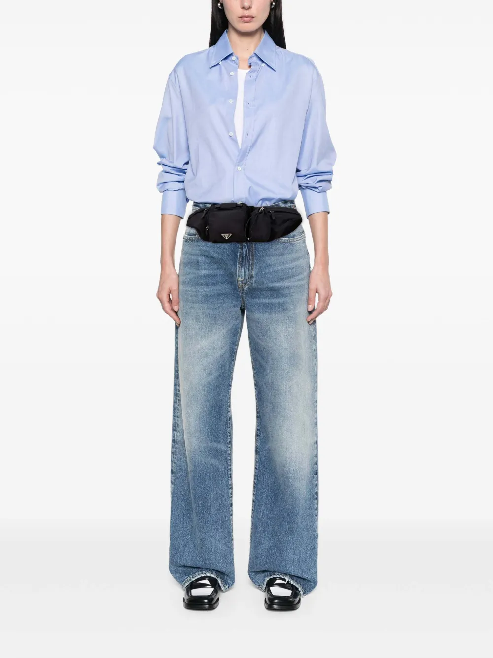 Prada Pre-Owned Tessuto 多口袋腰包（2013-2024年典藏款） | 典藏臻品 | Image 2