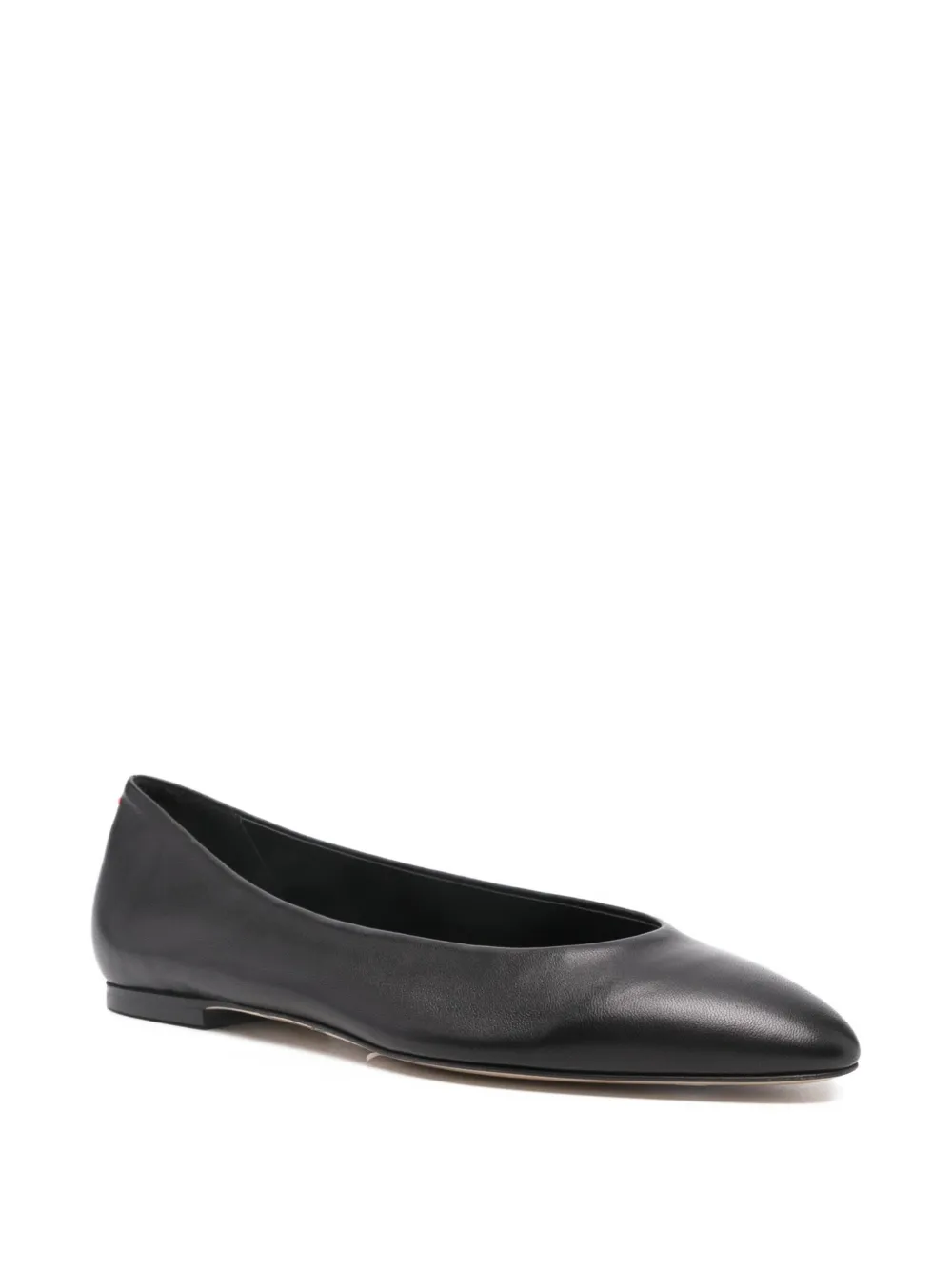 Aeyde Ellie Ballet Flats In Black