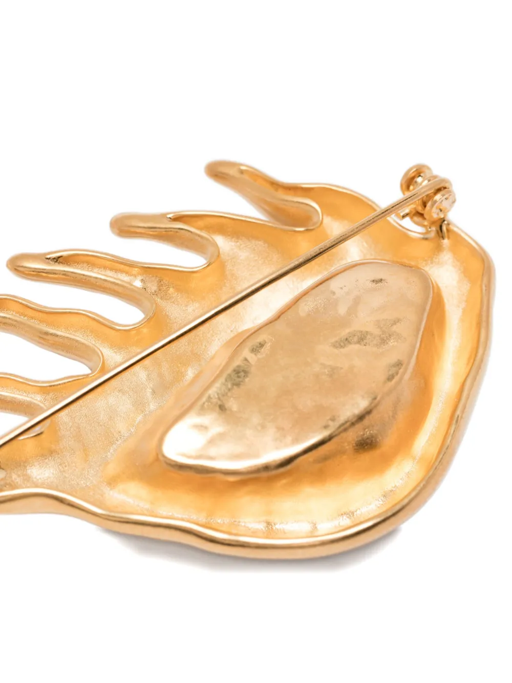 Nº21 Broche verfraaid met kristallen - Goud