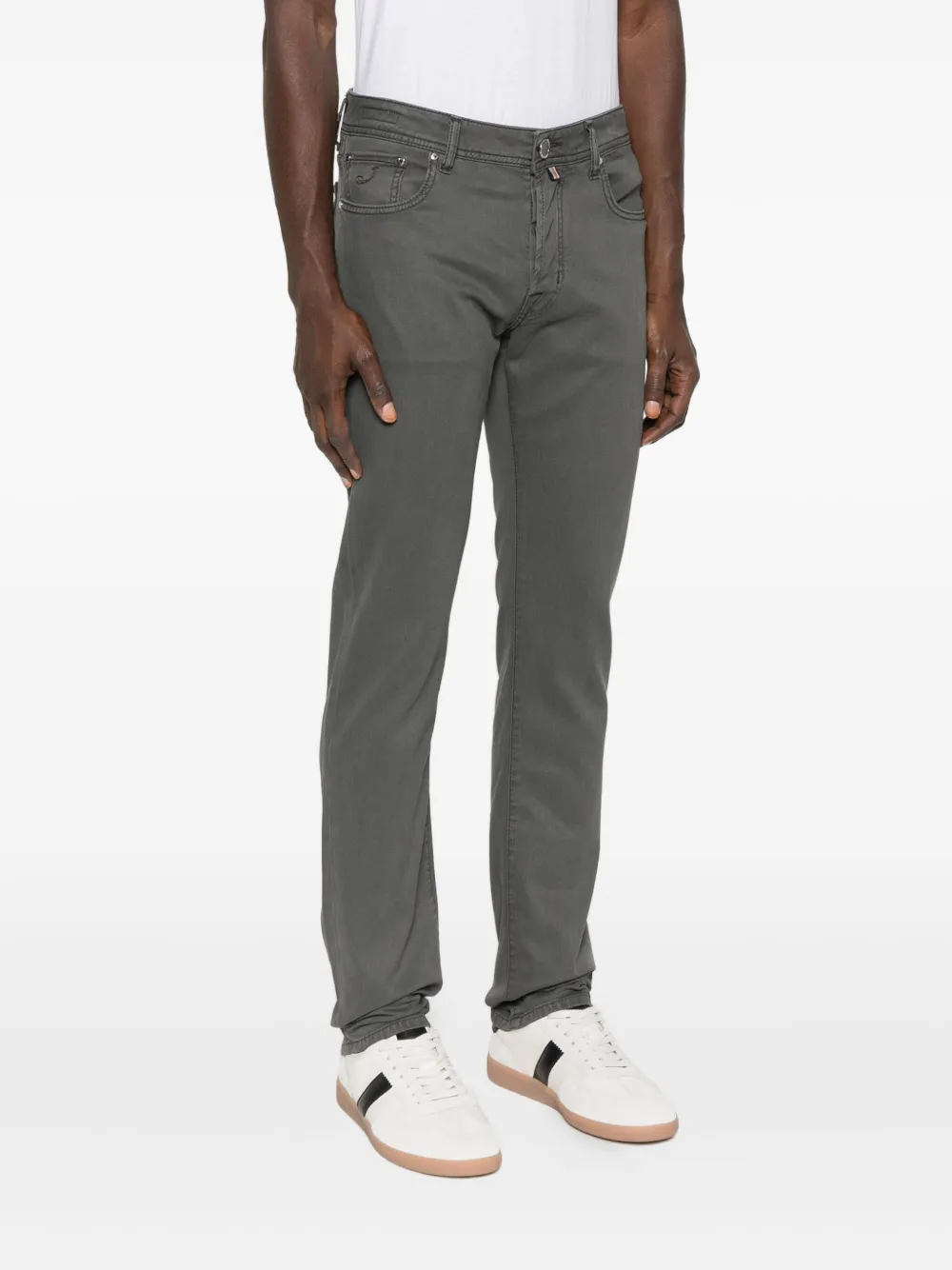 Jacob Cohen Pocket Jeans In Green