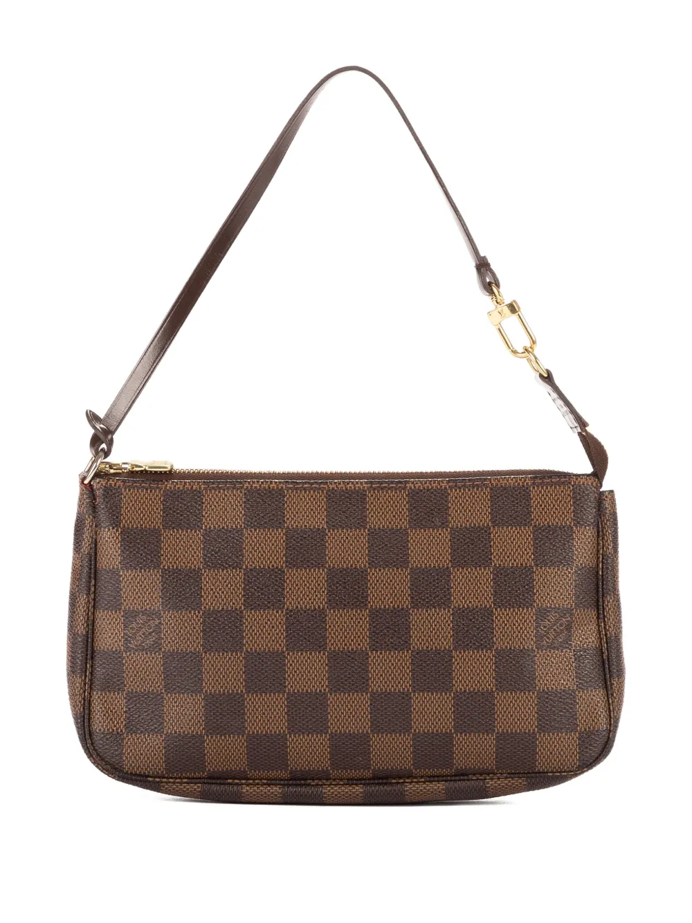 Louis Vuitton Pre-Owned Borsa a spalla a quadri - Marrone