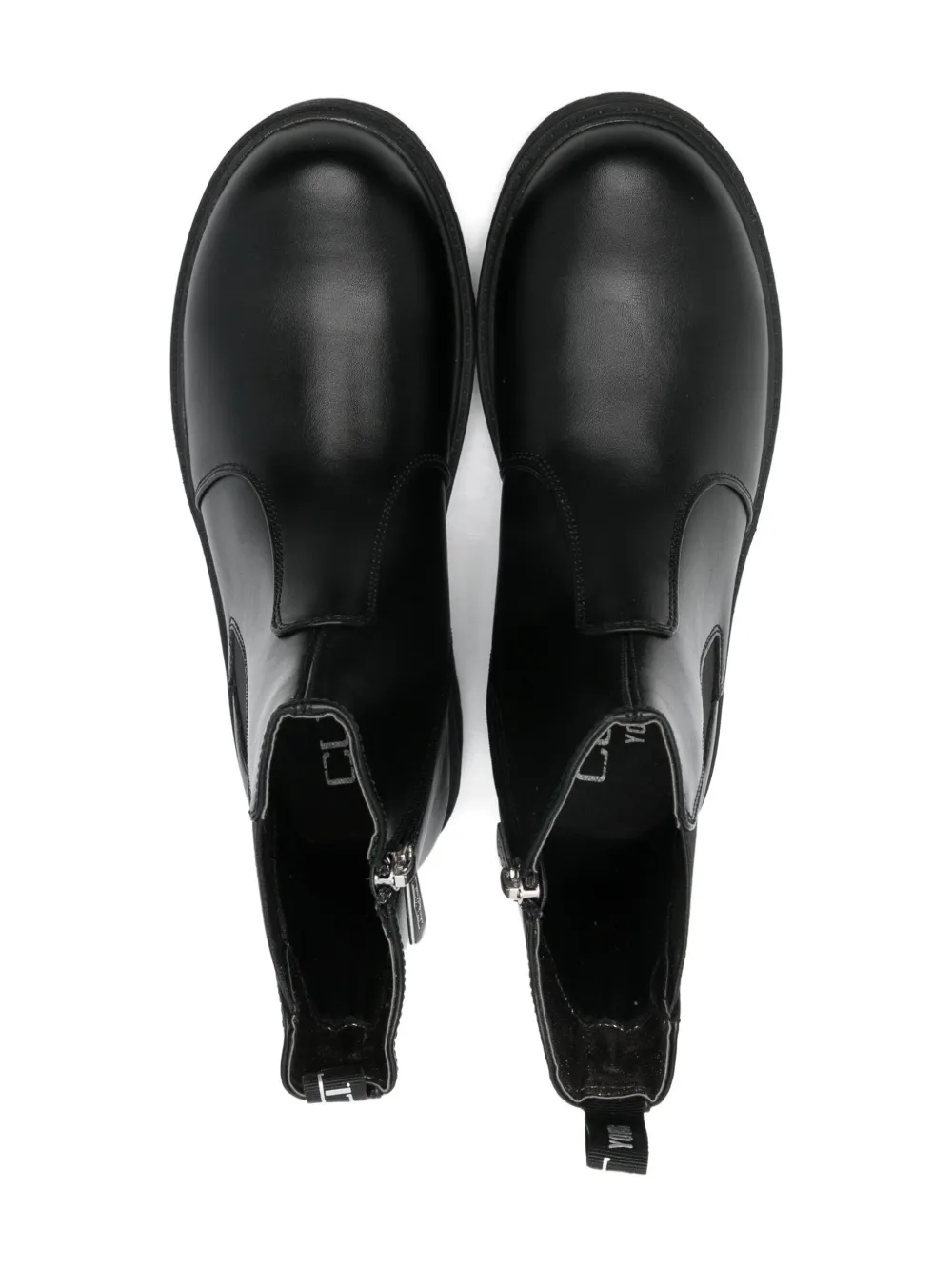 Cult zip-up Chelsea boots Black