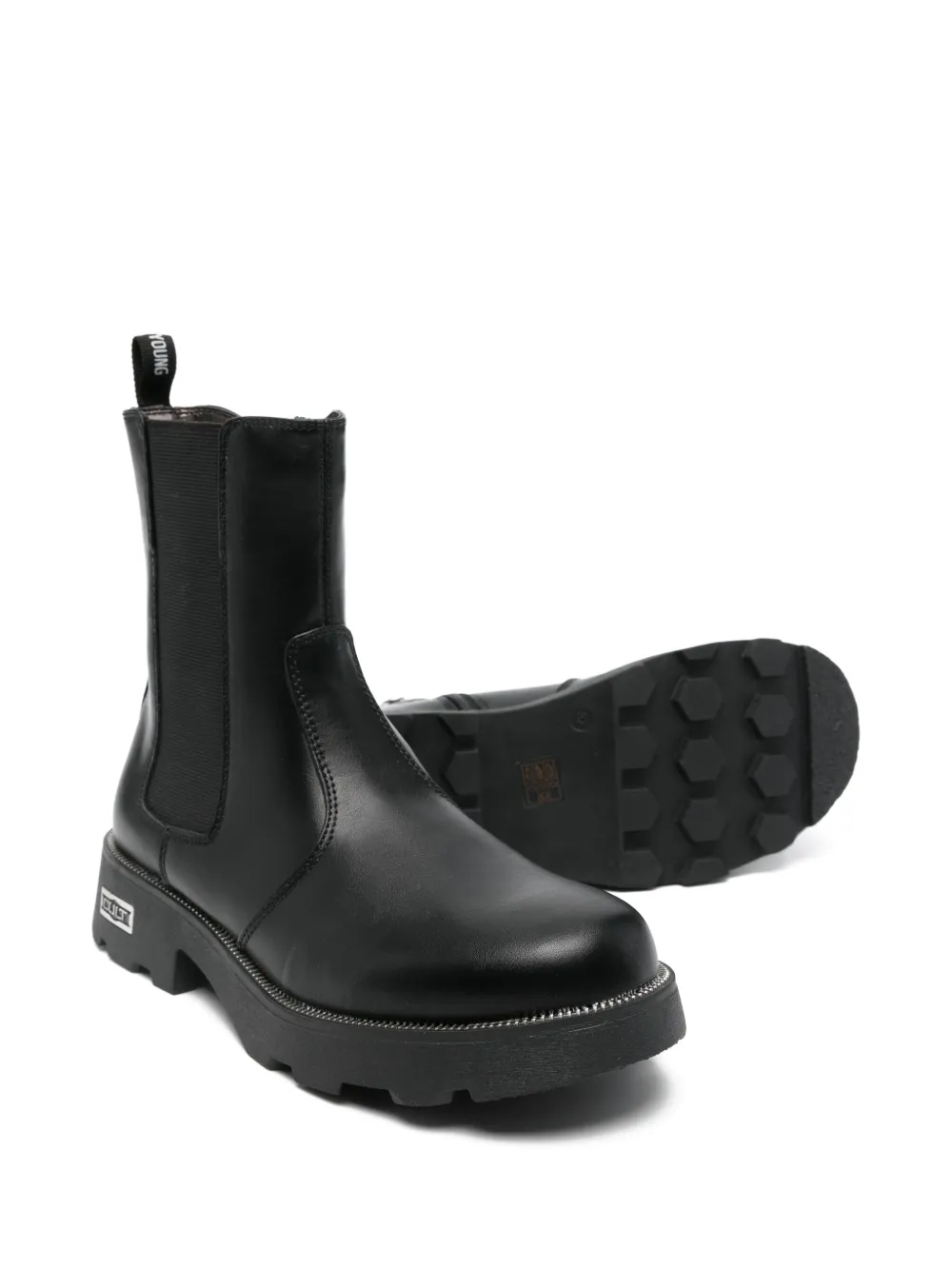 Cult zip-detail Chelsea boots Black