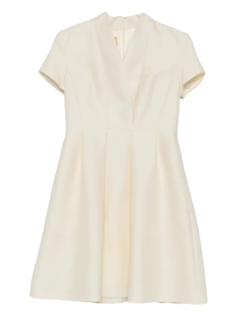 Curiel short-sleeve pleated dress