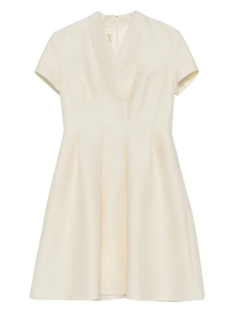 Curiel short-sleeve pleated dress