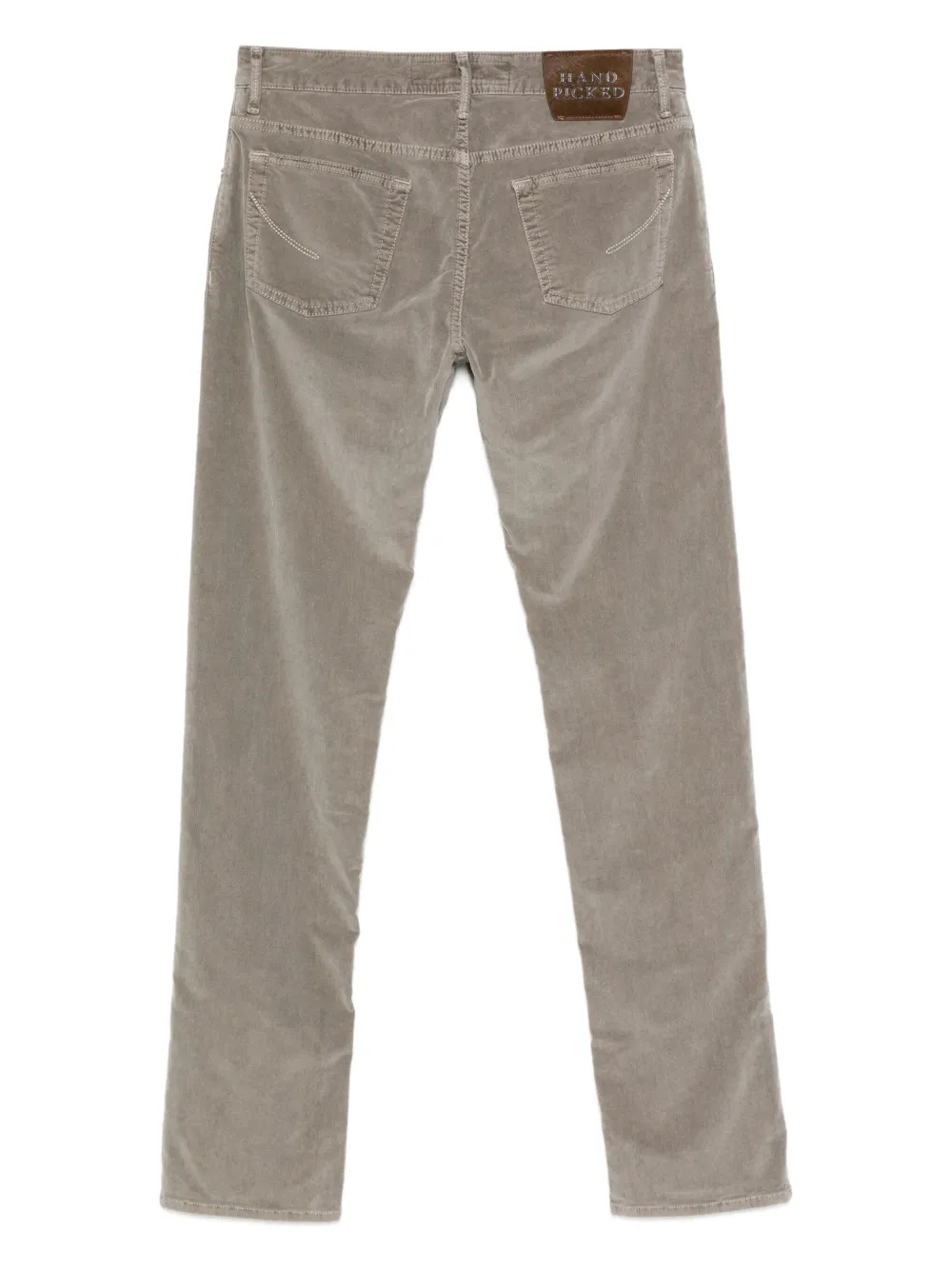 Hand Picked five-pocket trousers - Grijs