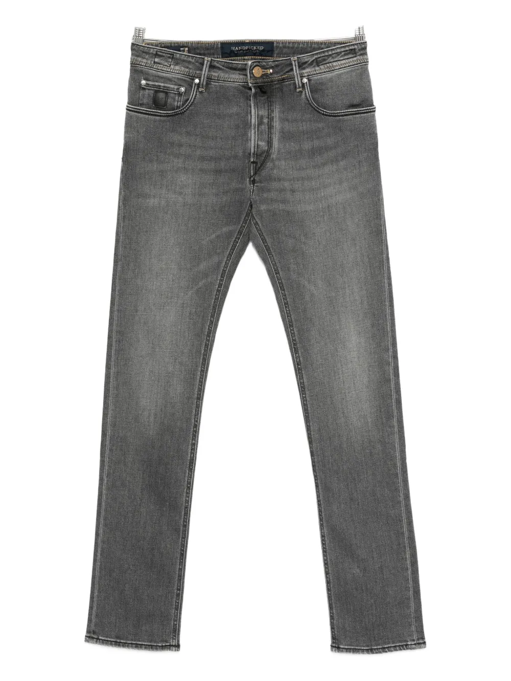 Hand Picked Five-pocket Jeans In Gray