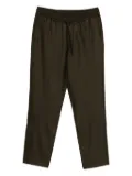 Sease elasticated-waistband trousers - Green