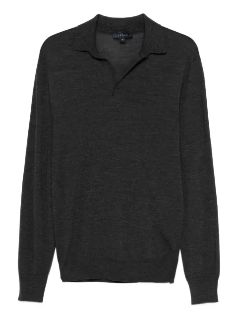 Sease playera tipo polo con manga larga