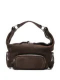 Marge Sherwood zip-fastening pocketed tote bag - Brown