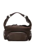 Marge Sherwood zip-fastening pocketed tote bag - Brown