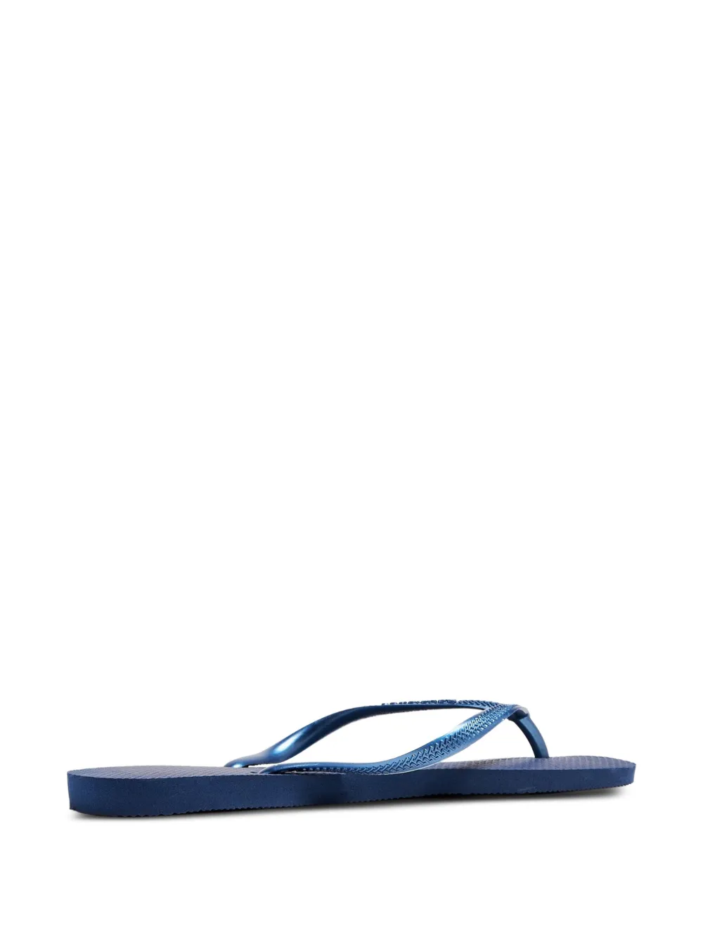 Havaianas Slim metallic-strap flip-flops Blue