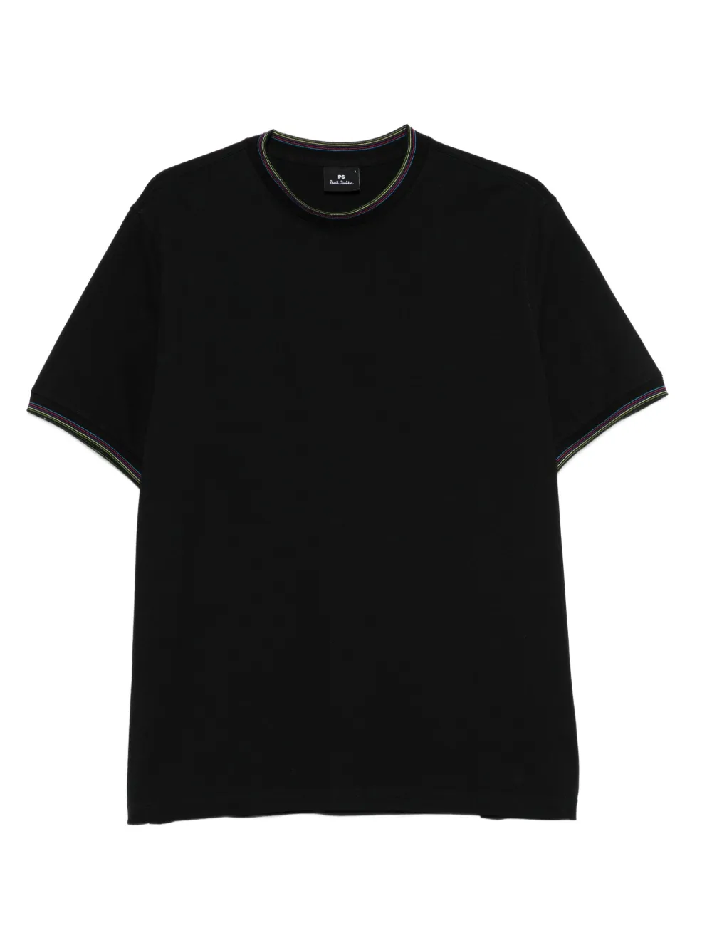 PS Paul Smith マルチストライプ Tシャツ - ブラック PS Paul Smith マルチストライプ Tシャツ - ブラック