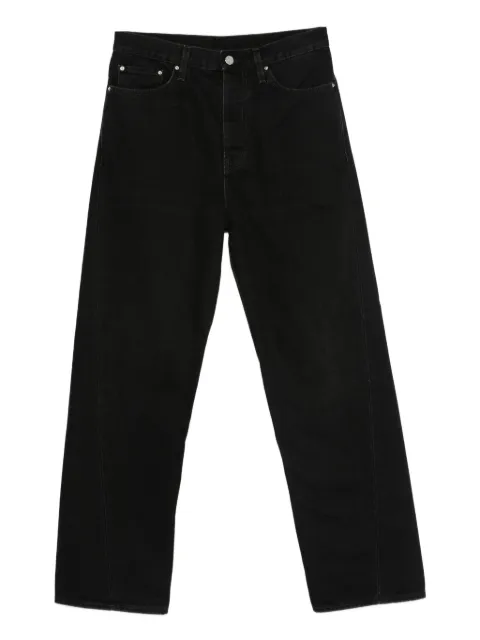 TOTEME logo-engraved trousers 