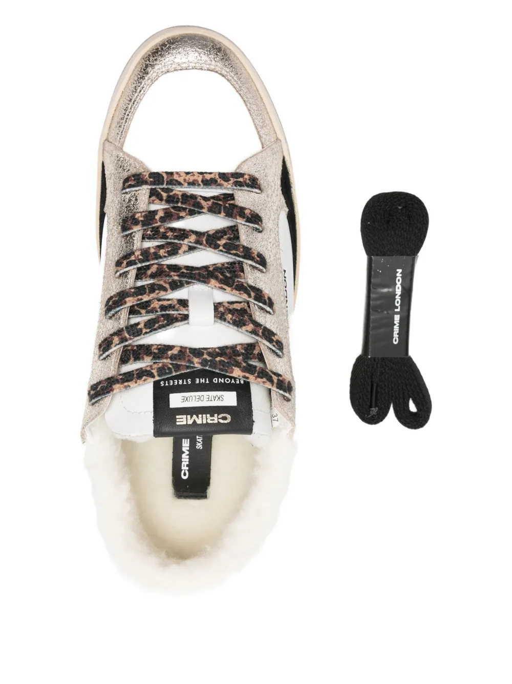 Crime London SK8 Deluxe sneakers Wit