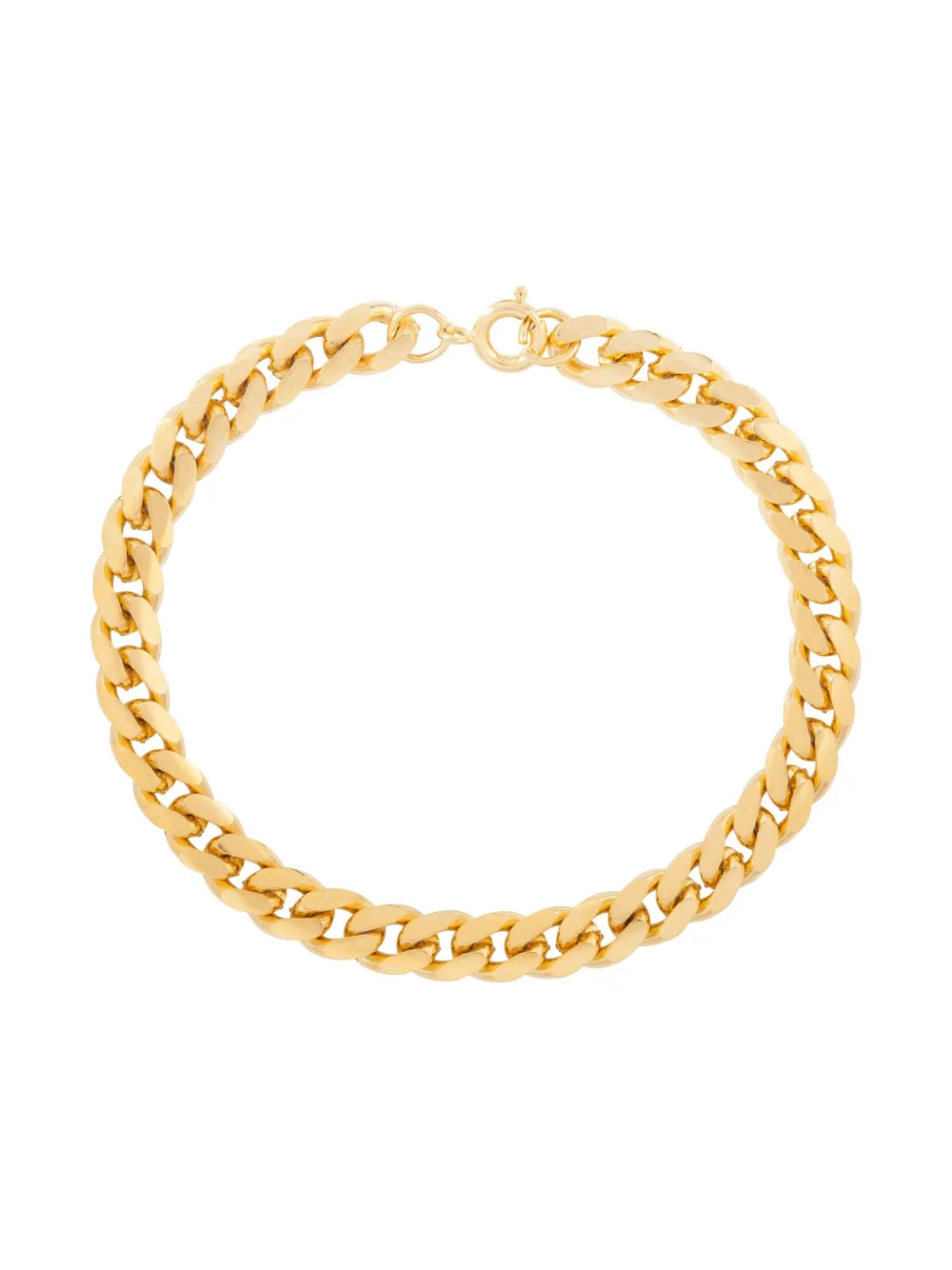 Susan Caplan Vintage 1990s curb-chain bracelet - Oro
