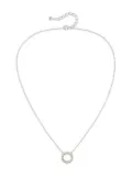 Nina Ricci Pre-Owned 1990 round-pendant necklace - Silver
