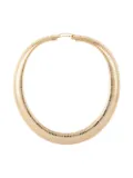 Susan Caplan Vintage 1980s flex necklace - Gold