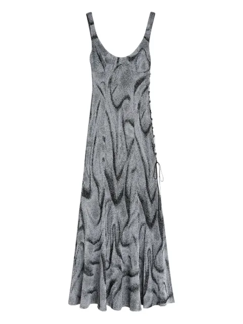 Maccapani Nice But Naughty swirl-print dress