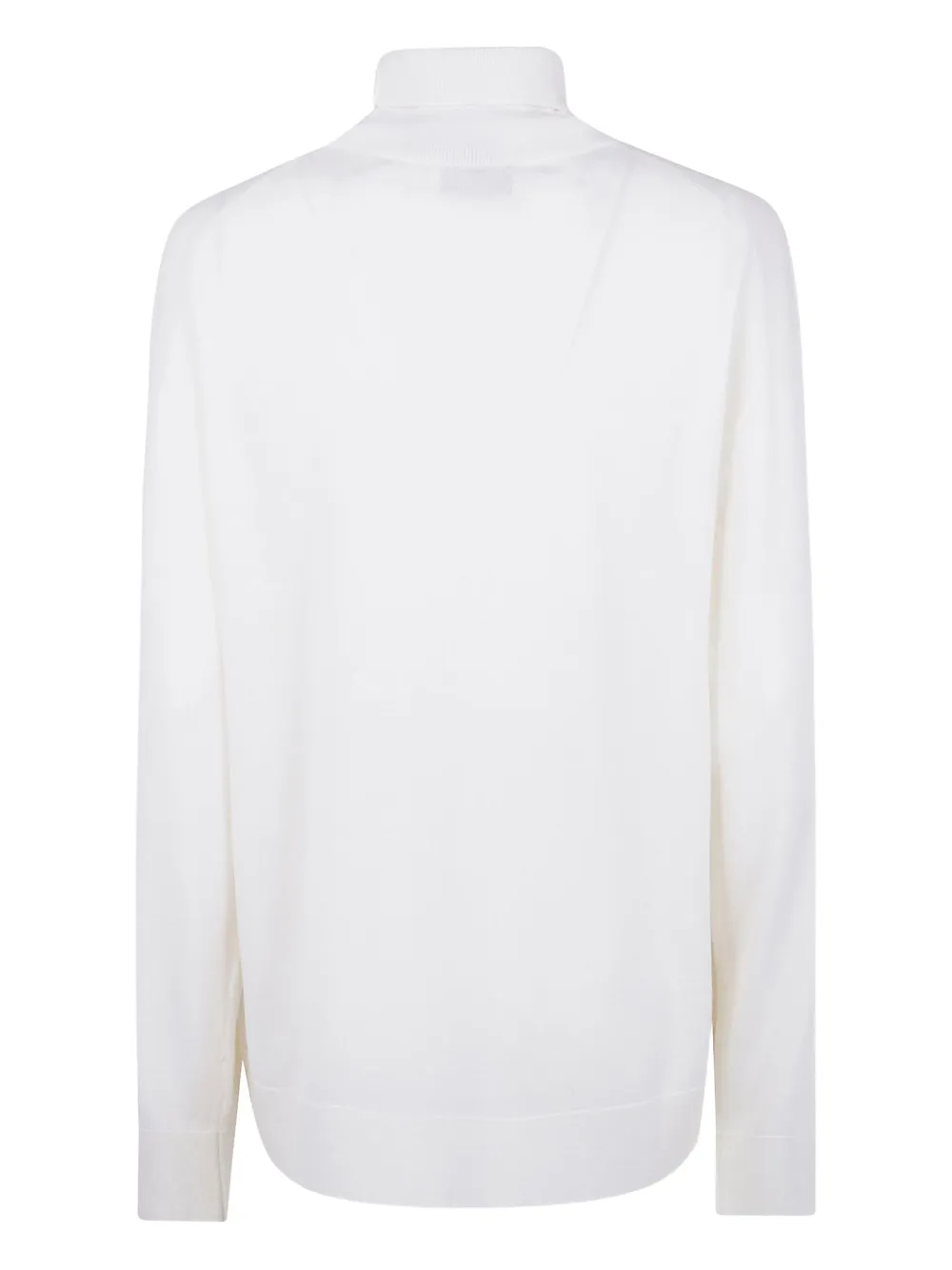 Laneus high-neck merino jumper - Wit