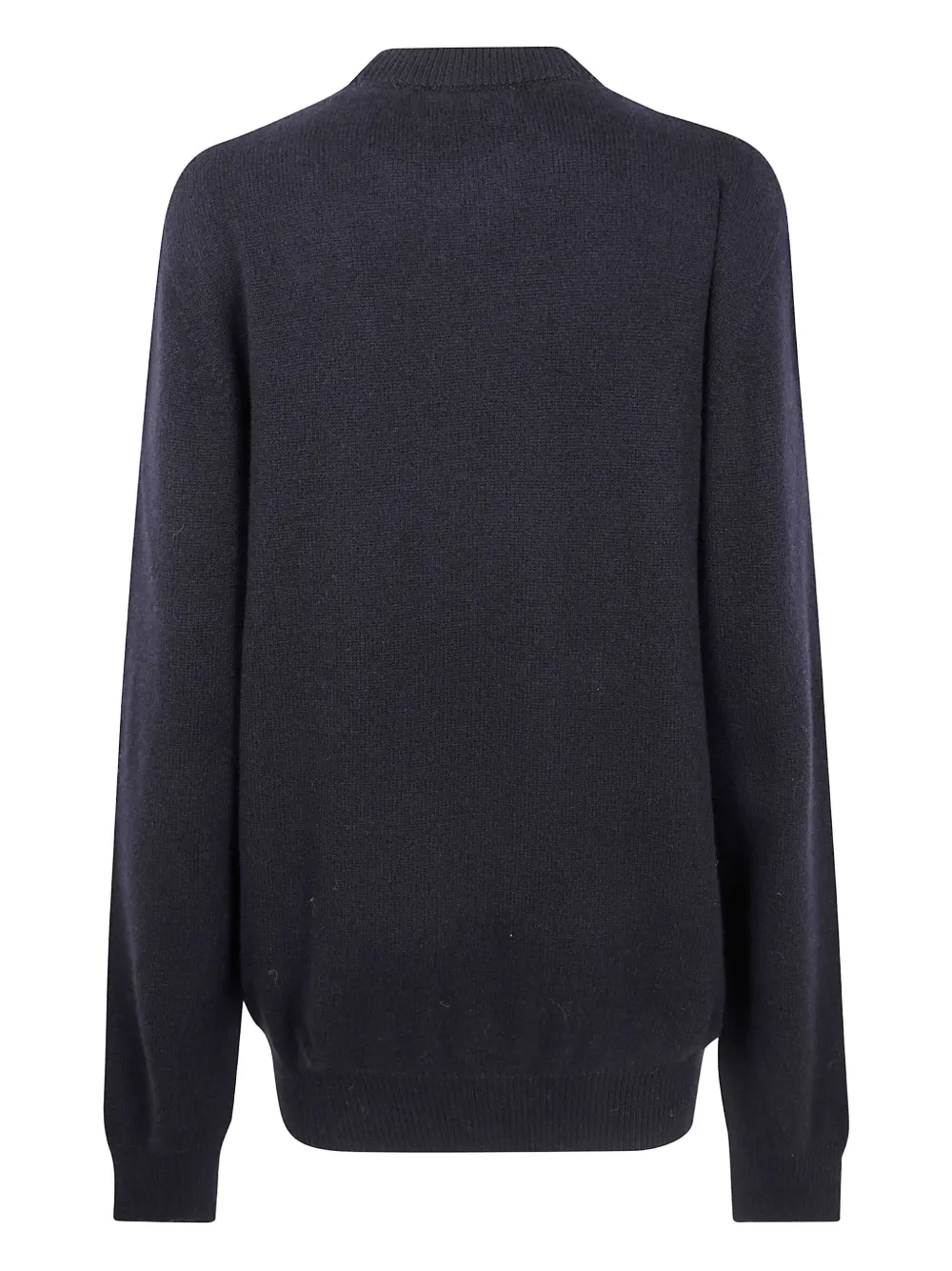 Laneus crew-neck merino jumper - Zwart