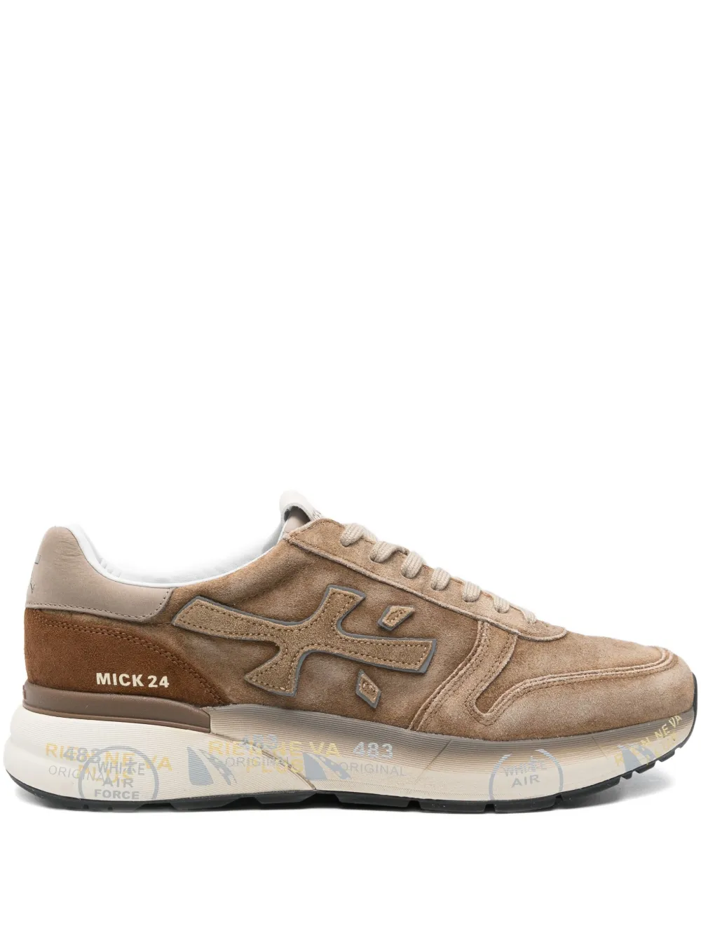 Premiata Mick suede sneakers Neutrals
