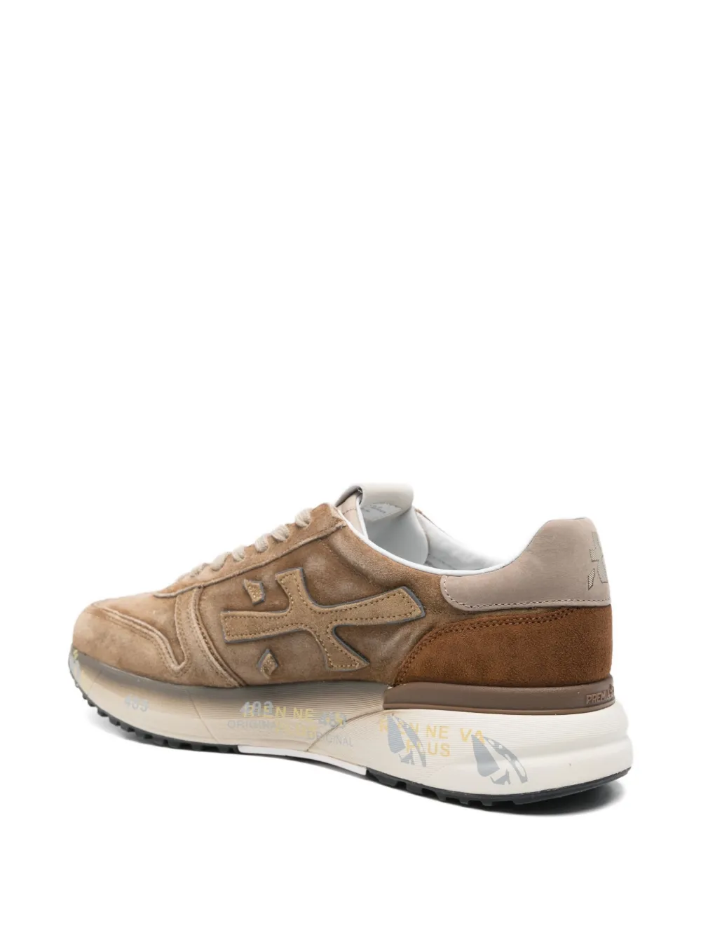 Premiata Mick suede sneakers Neutrals