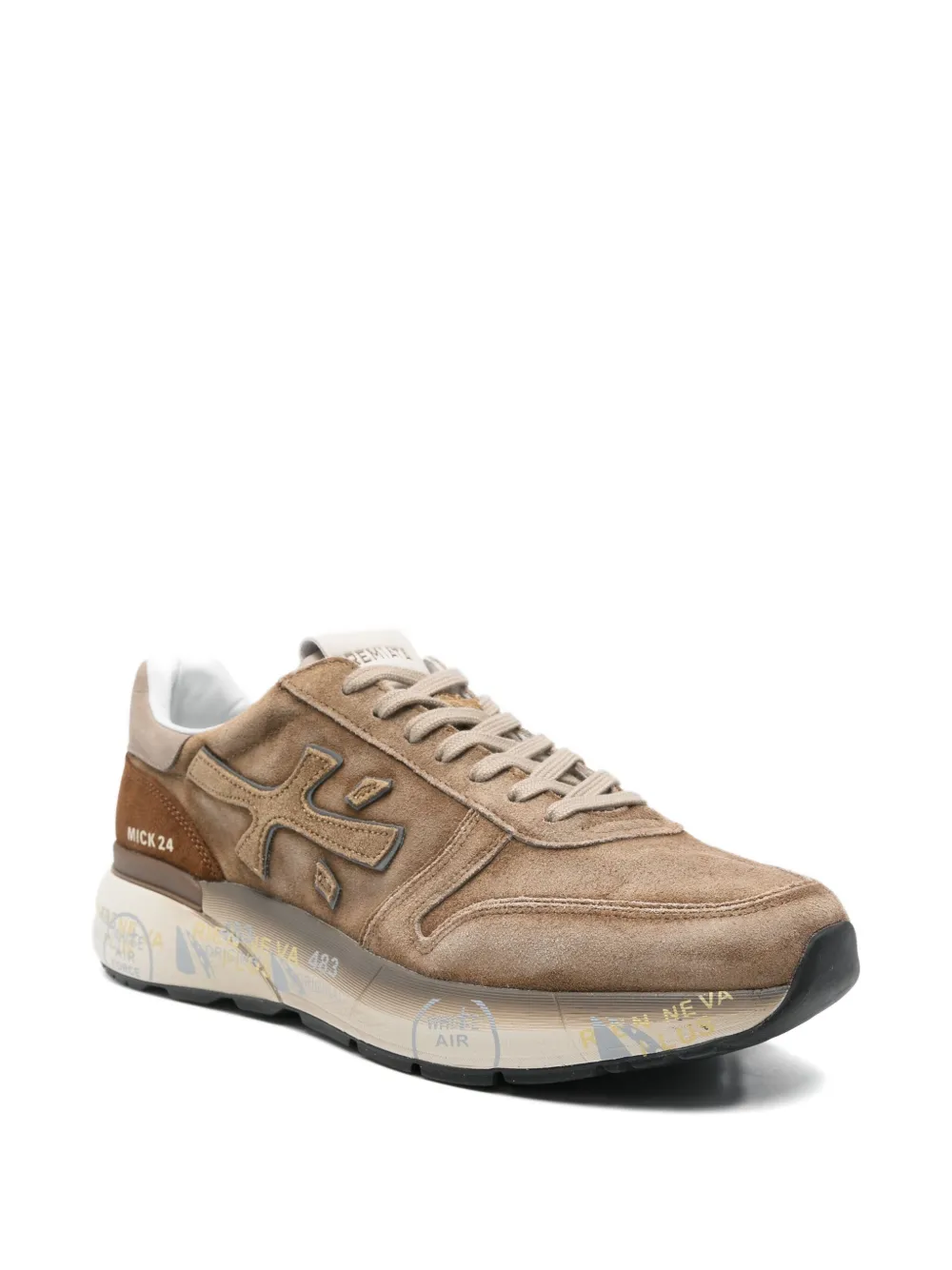 Premiata Mick suede sneakers Neutrals