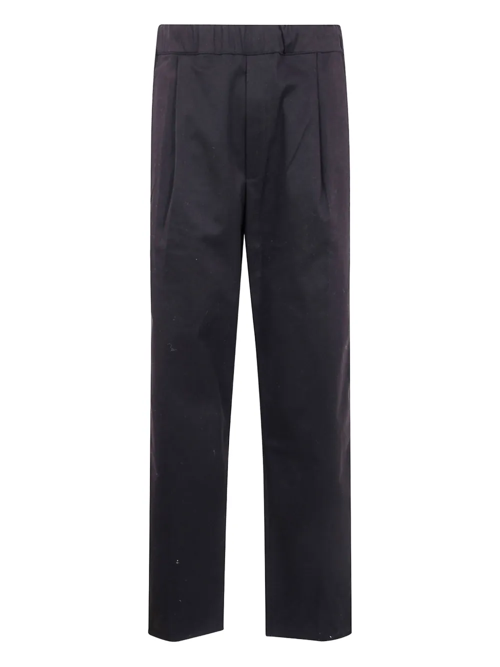 Laneus Tailored Trousers Embroidered Detail In Black