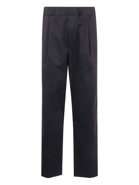 Laneus logo-embroidered trousers