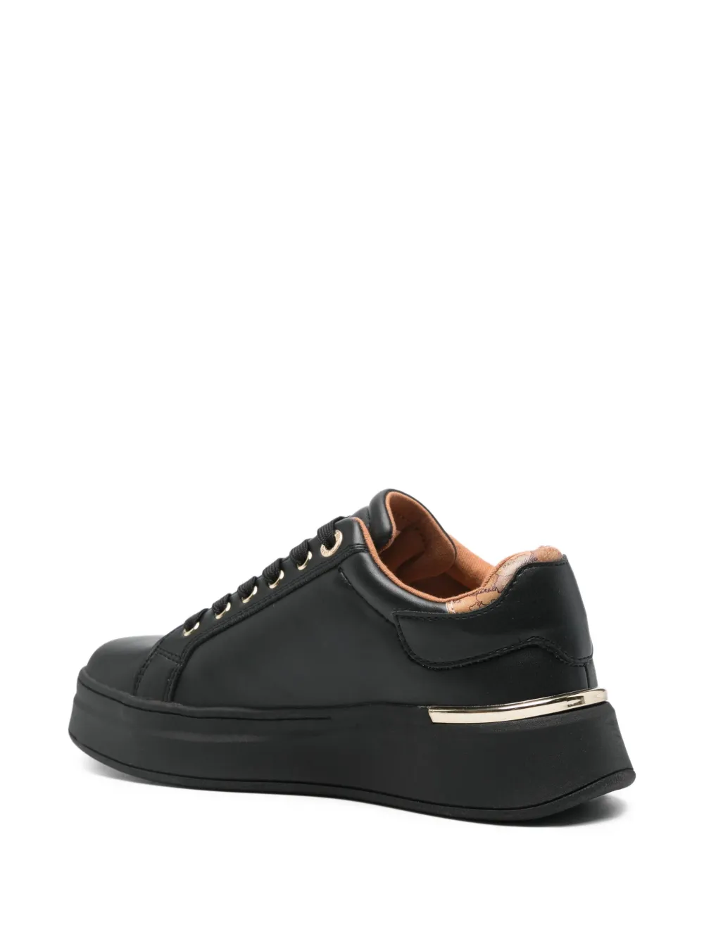 ALVIERO MARTINI 1° CLASSE leather sneakers Black