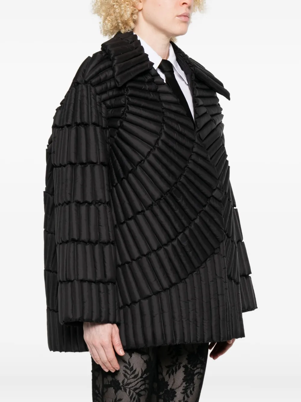 Raxxy Quilted Jacket In Black