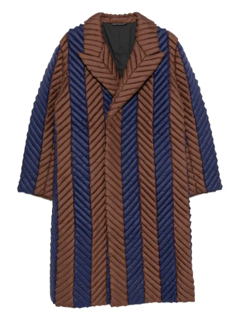 RAXXY herringbone-quilted coat