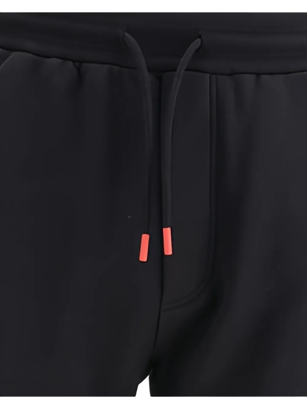 Kiton Logo-embroidered Hooded Tracksuit In Black