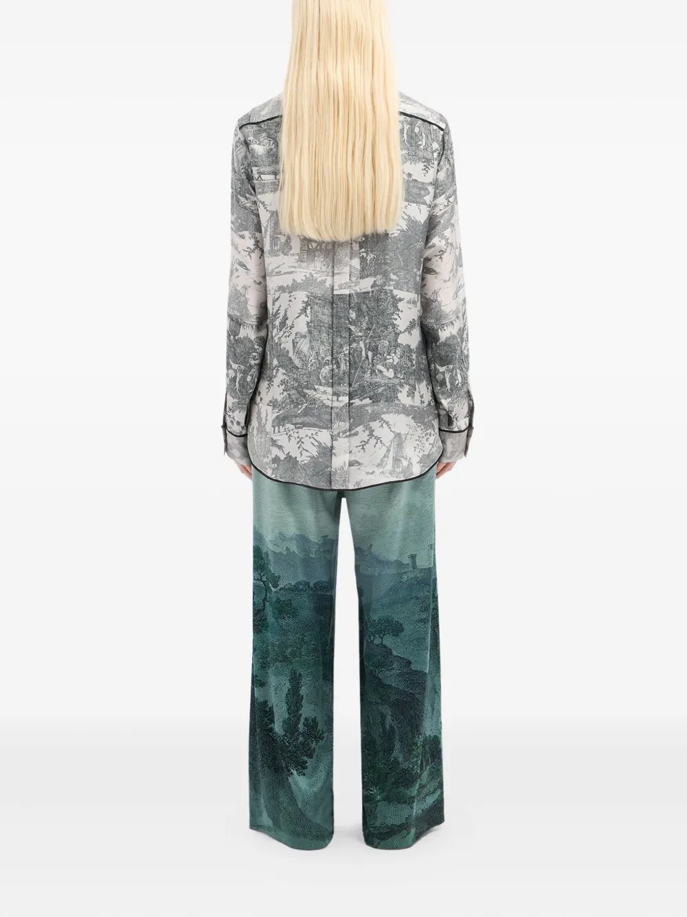 Pierre-Louis Mascia Shirt met lange mouwen Grijs