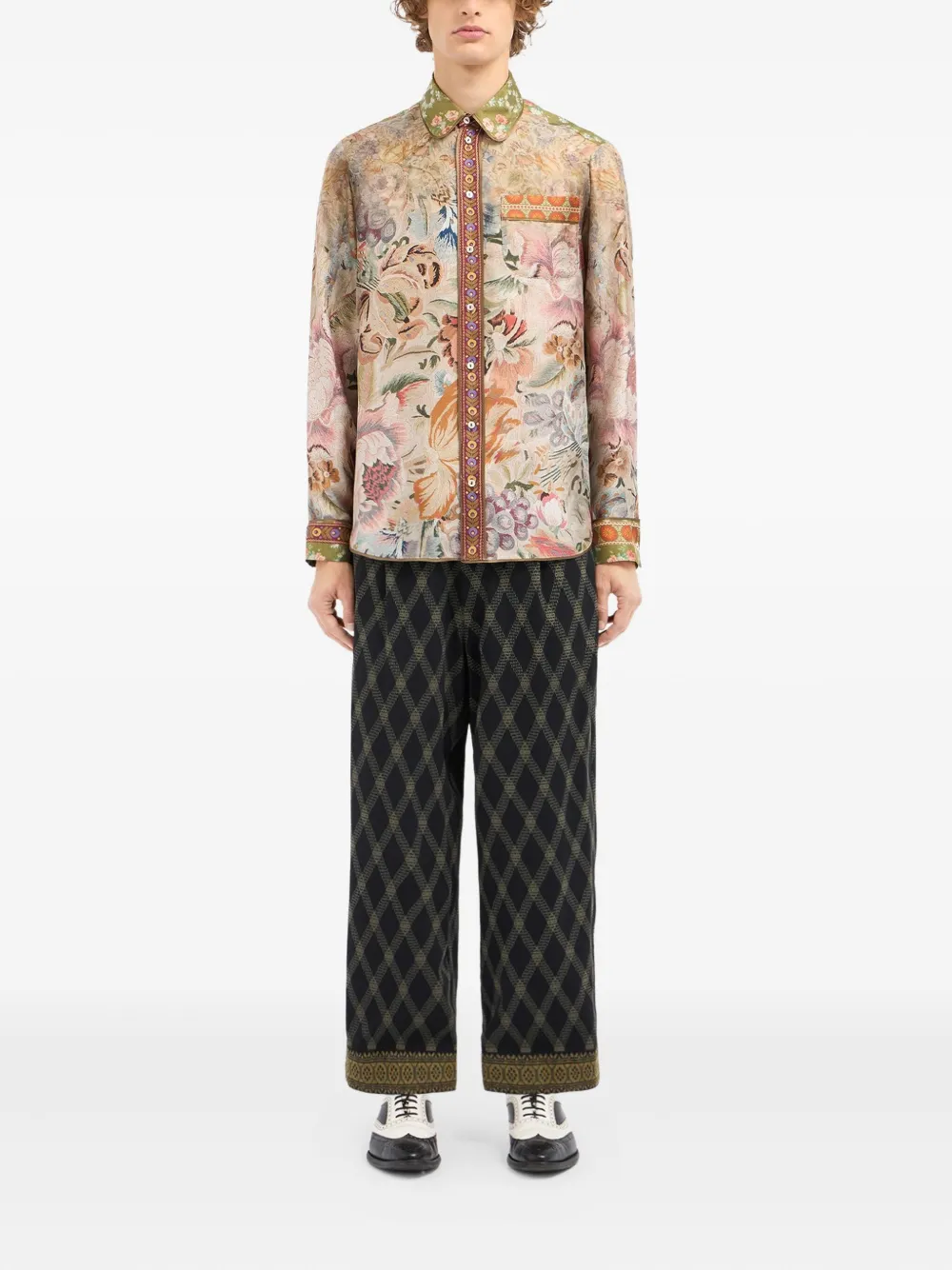Pierre-Louis Mascia floral-print shirt | Women | Image 2