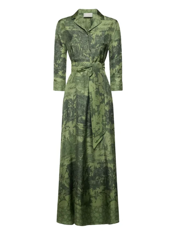 pierre floral long sleeve lace midi dress pierre floral long sleeve lace midi dress Lace Spliced Tie Front Floral  Print Maxi Dress, Pink / XS