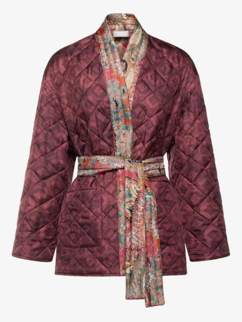 Pierre-Louis Mascia quilted patterned coat