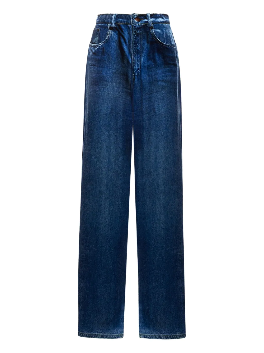 Pierre-Louis Mascia patch-pocket jeans | Blue | Image 1